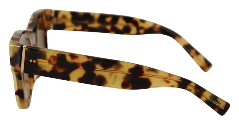 Brown Havana Horn Gradient Women DG4379F Sunglasses