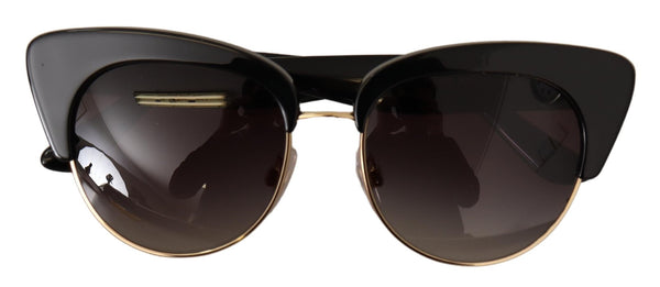 Black Cat Eye Full Rim Womens DG4277 Sunglasses