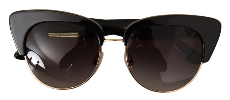 Black Cat Eye Full Rim Womens DG4277 Sunglasses