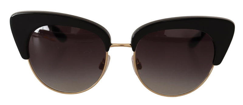 Black Cat Eye Full Rim Womens DG4277 Sunglasses