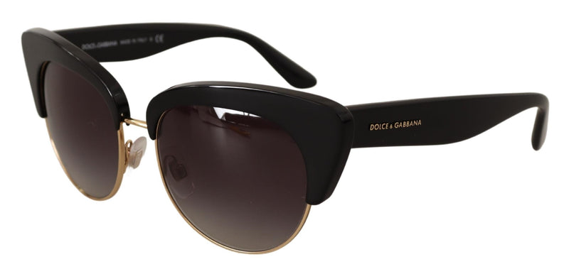 Black Cat Eye Full Rim Womens DG4277 Sunglasses