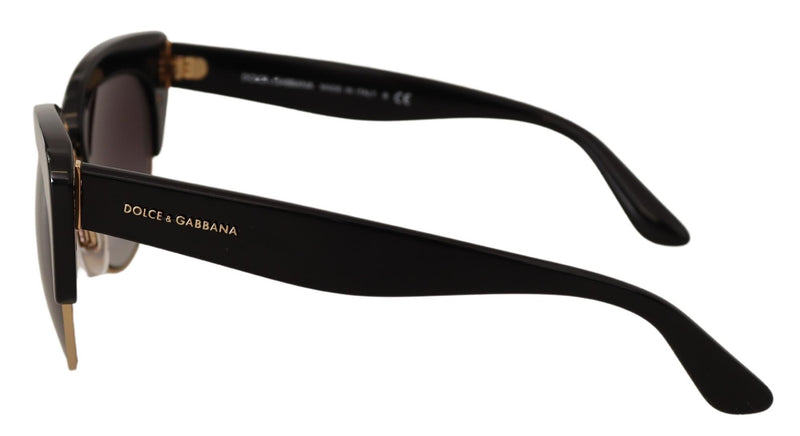 Black Cat Eye Full Rim Womens DG4277 Sunglasses