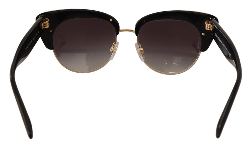 Black Cat Eye Full Rim Womens DG4277 Sunglasses