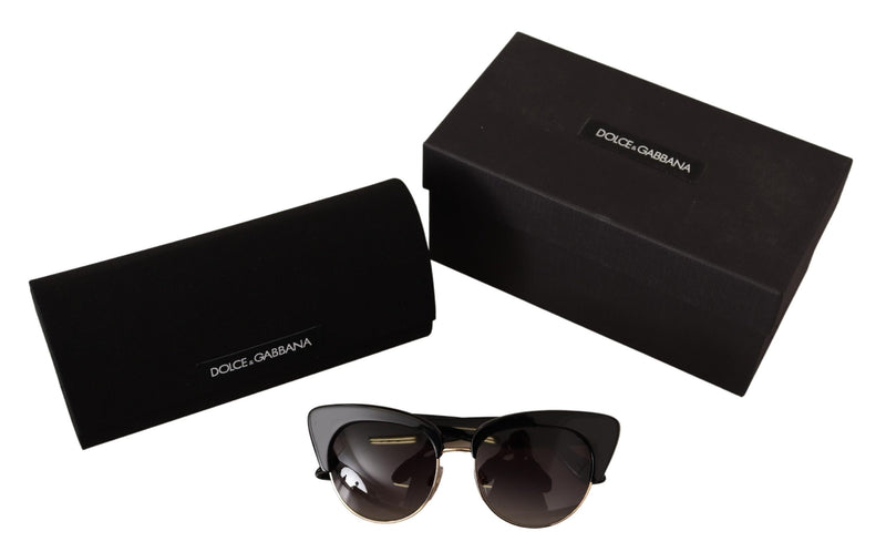 Black Cat Eye Full Rim Womens DG4277 Sunglasses