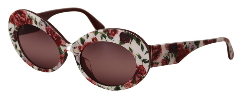 Multicolor floral print Oval Floral Print Acetate Eyewear