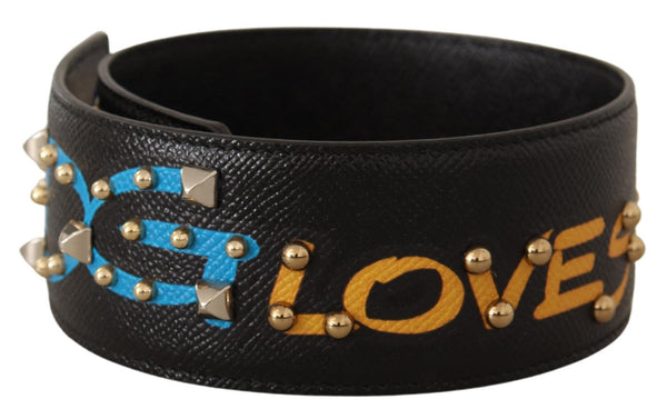 Black #DGLovesLondon Bag Accessory Shoulder Strap