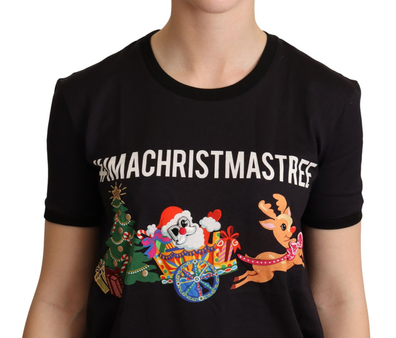 Black Cotton #IMACHRISTMASTREE T-shirt