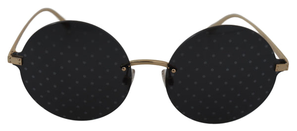 Black Dotted Lens Women Eyewear DG2228  Sunglasses