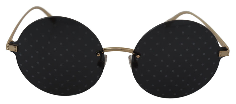Black Dotted Lens Women Eyewear DG2228  Sunglasses
