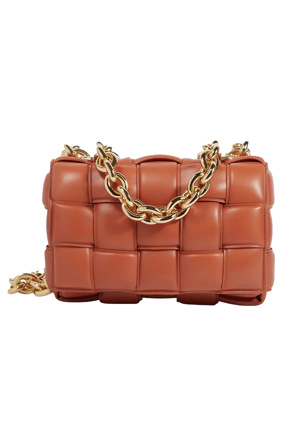 Chain Cassette Bag Leather Crossbody Bag