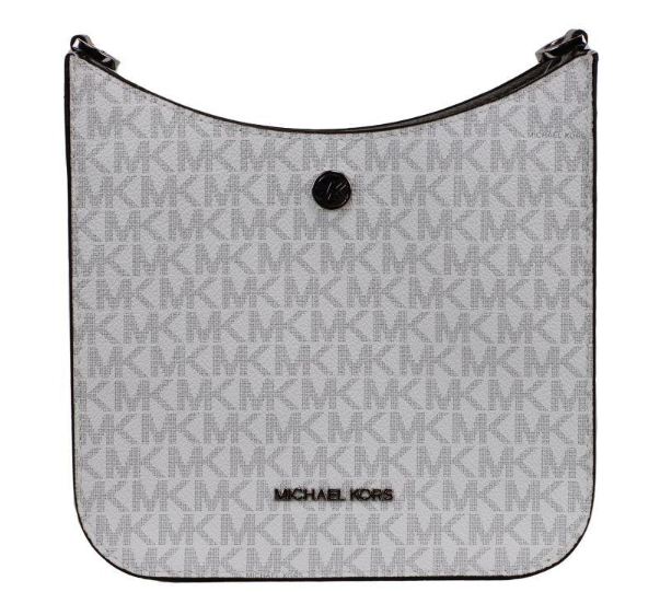 Briley Small Messenger Crossbody Handbag White Signature