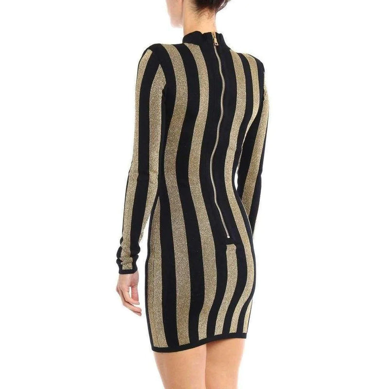 Balmain Wool Mini Dress