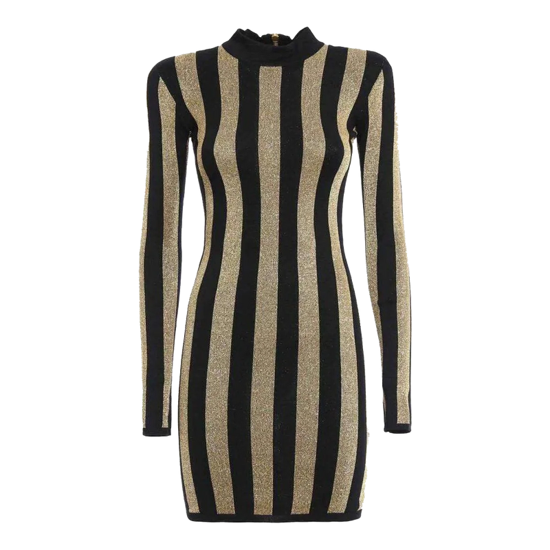 Balmain Wool Mini Dress