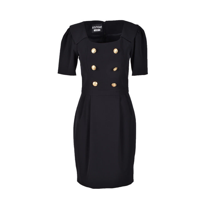 Boutique Moschino Synthetic Women Dress in Black