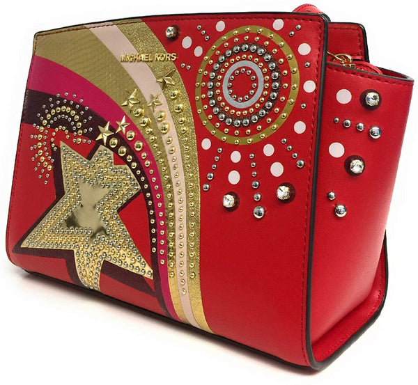 Selma Medium Firework Bright Red Messenger Bag