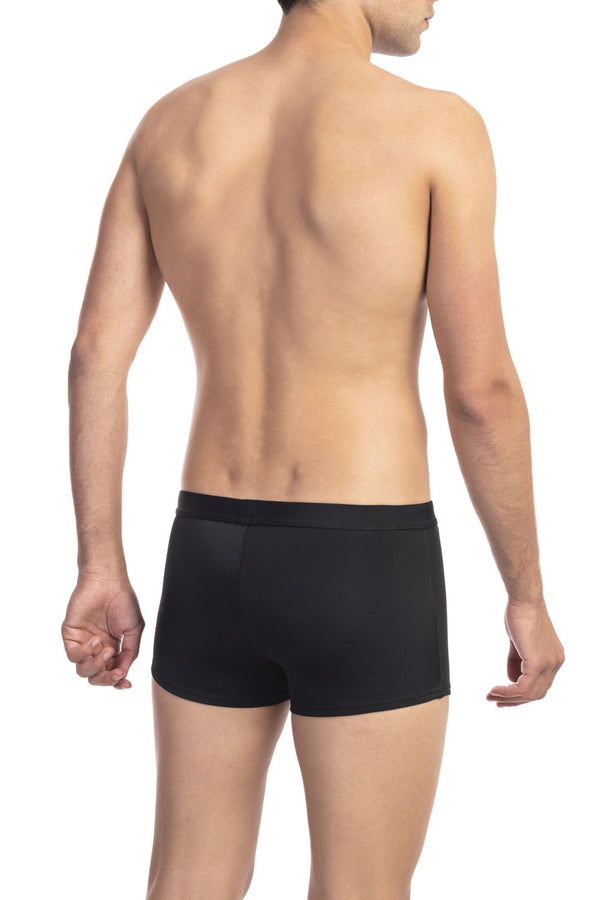 Black Polyester Swimwear