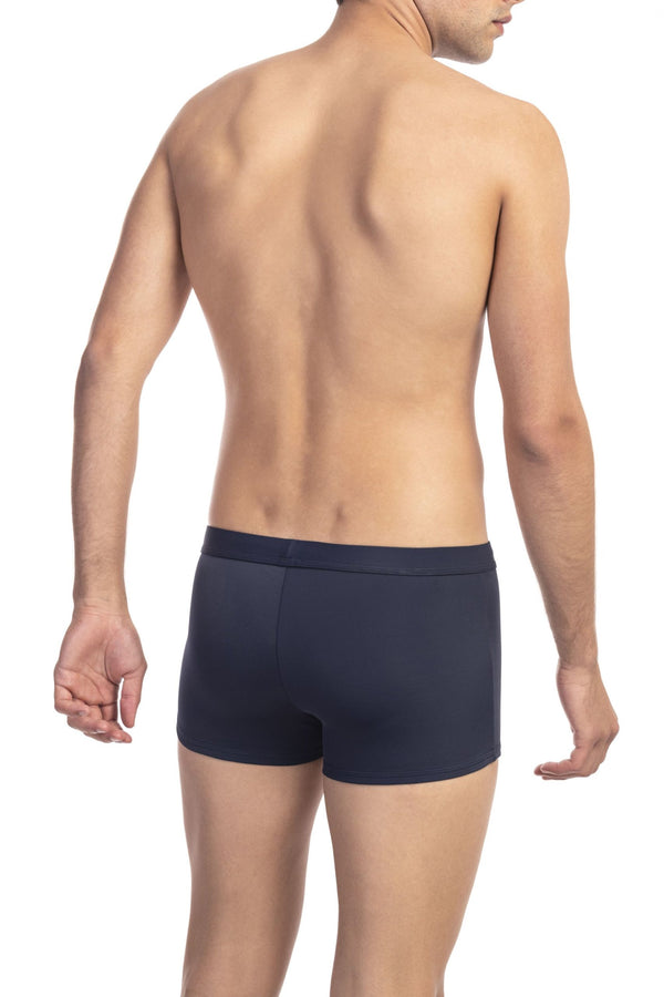 Blue Polyester Swimwear