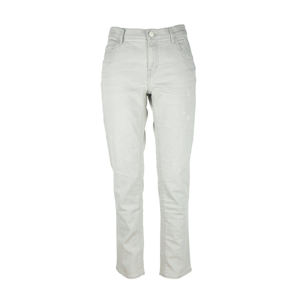 Gray Cotton Jeans & Pant