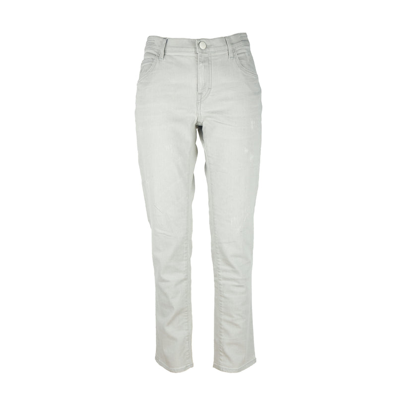 Gray Cotton Jeans & Pant