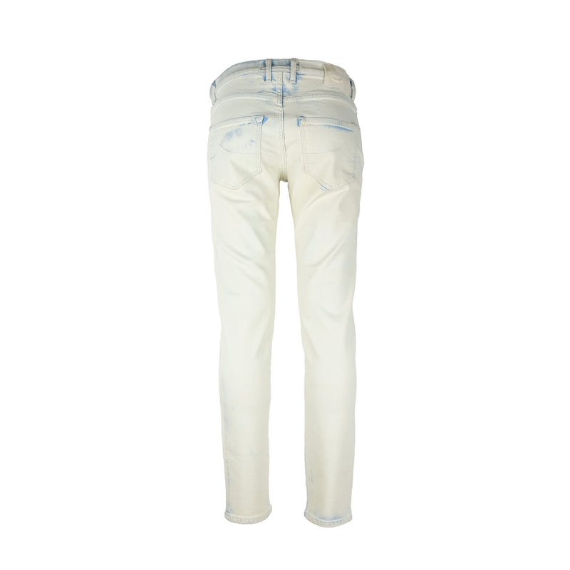 Light Blue Cotton Jeans & Pant