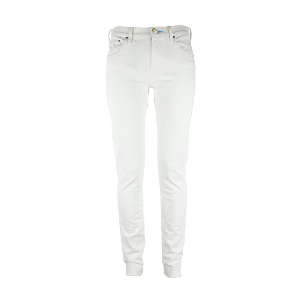 White Cotton Jeans & Pant