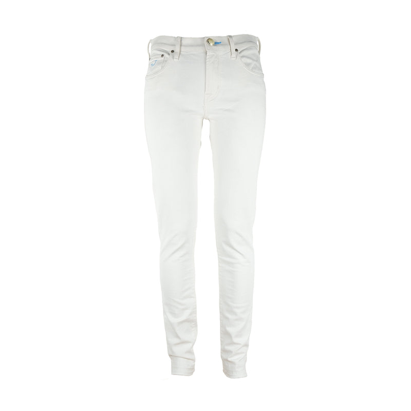 White Cotton Jeans & Pant