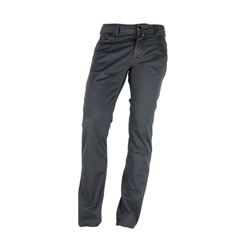 Gray Cotton Jeans & Pant