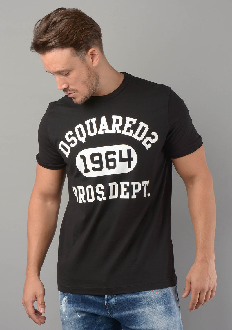 Black Cotton T-Shirt