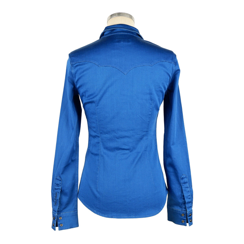 Blue Cotton Shirt