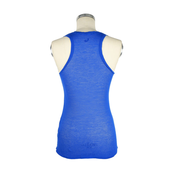 Blue Cotton Tops & T-Shirt