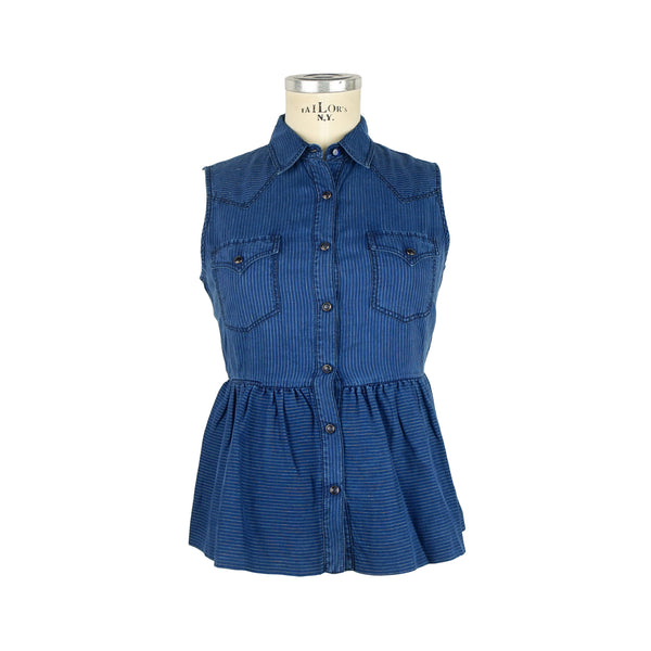Blue Lyocell Shirt