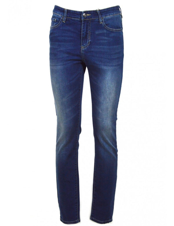 Blue Cotton Jeans & Pant