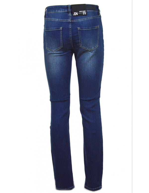 Blue Cotton Jeans & Pant