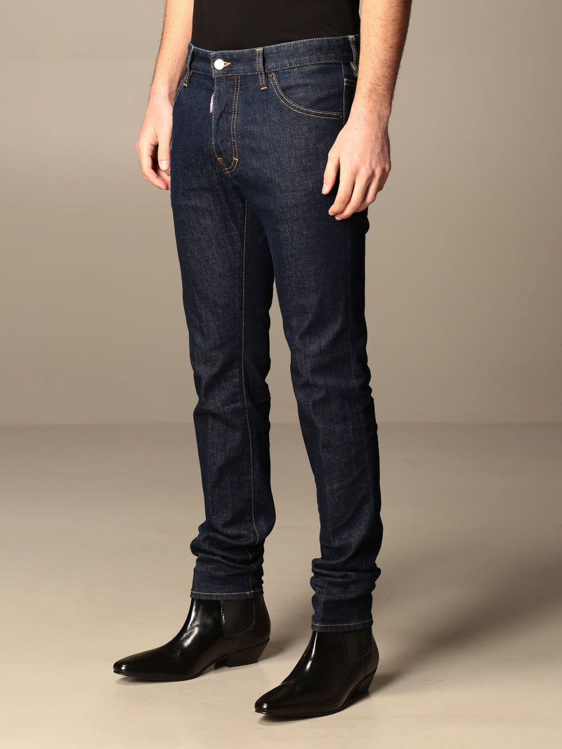 Blue Cotton Jeans & Pant