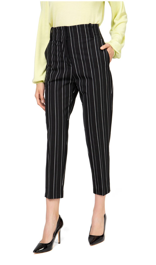Black Polyester Jeans & Pant