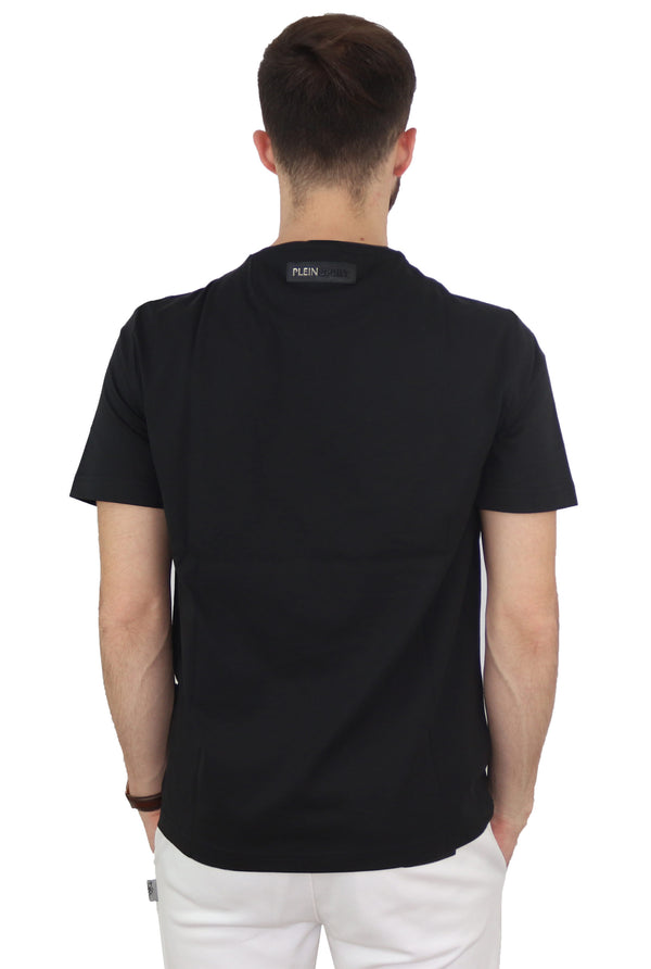 Black Cotton T-Shirt
