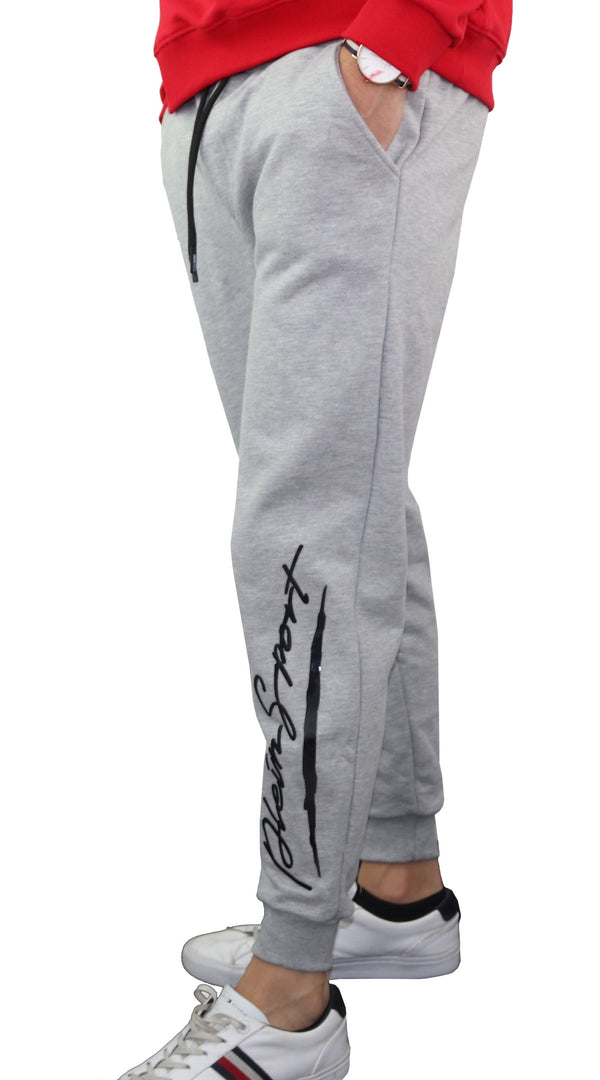 Gray Cotton Jeans & Pant