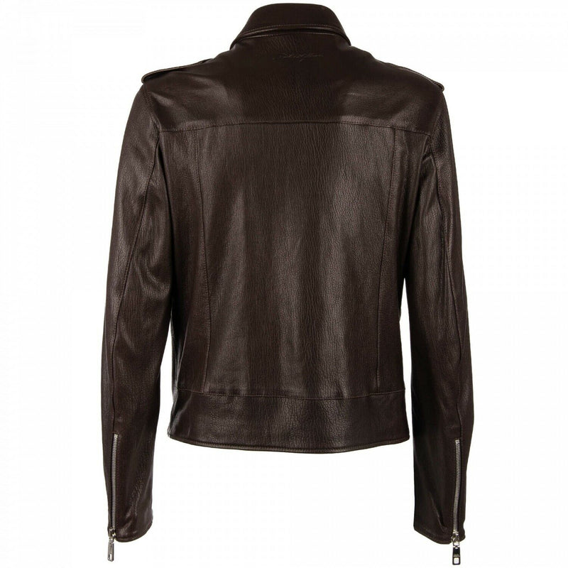 Brown Lambskin Jacket