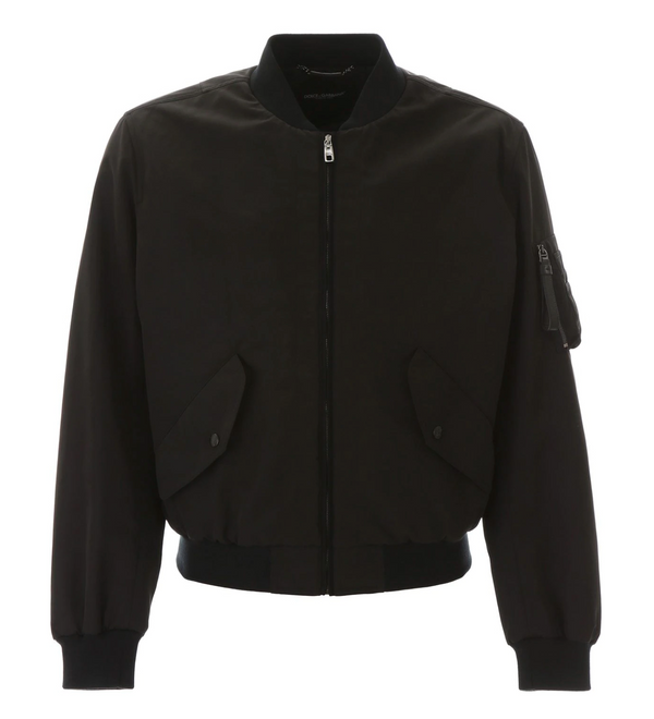 Black Polyester Jacket