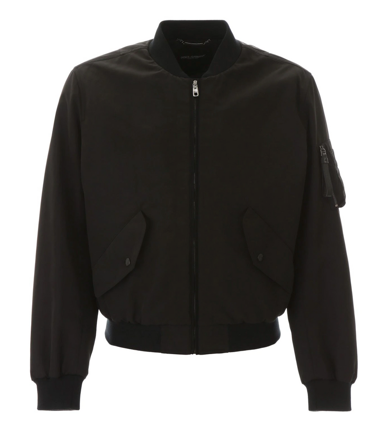 Black Polyester Jacket