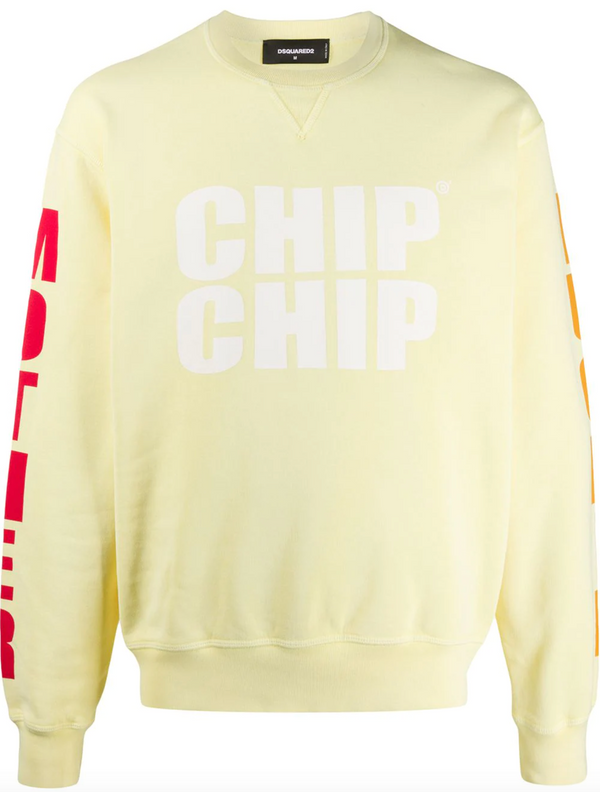 Yellow Cotton Sweater