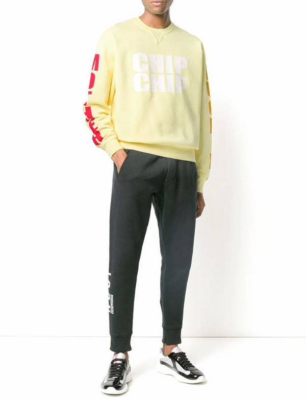 Yellow Cotton Sweater