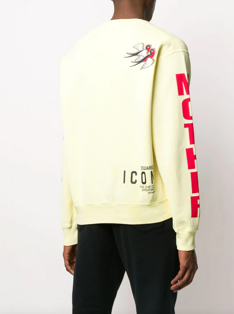 Yellow Cotton Sweater