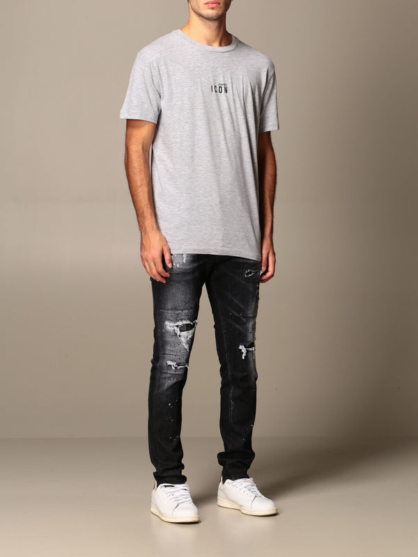 Gray Cotton T-Shirt