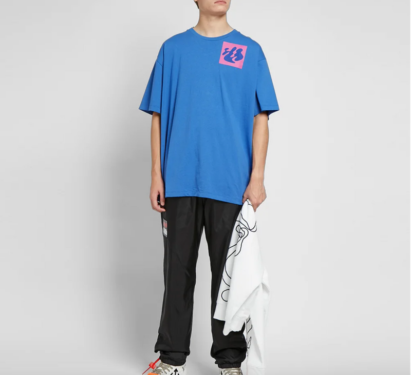 Blue Cotton T-Shirt