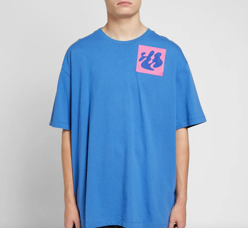 Blue Cotton T-Shirt