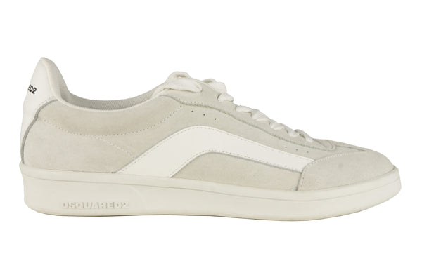 Gray Leather Sneakers
