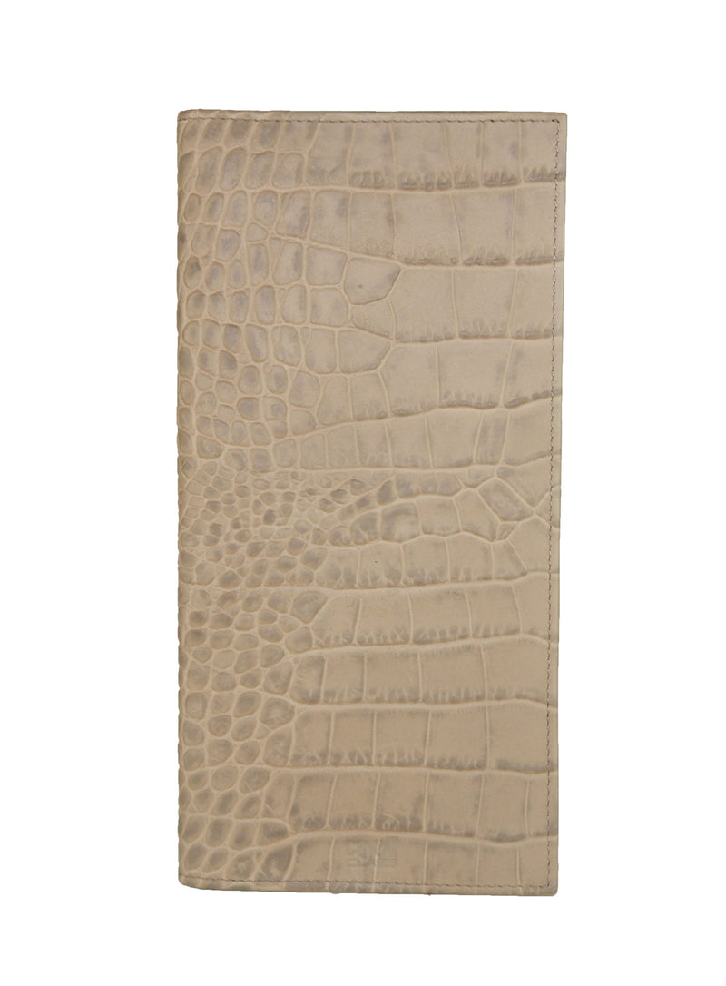 Beige Calfskin Wallet