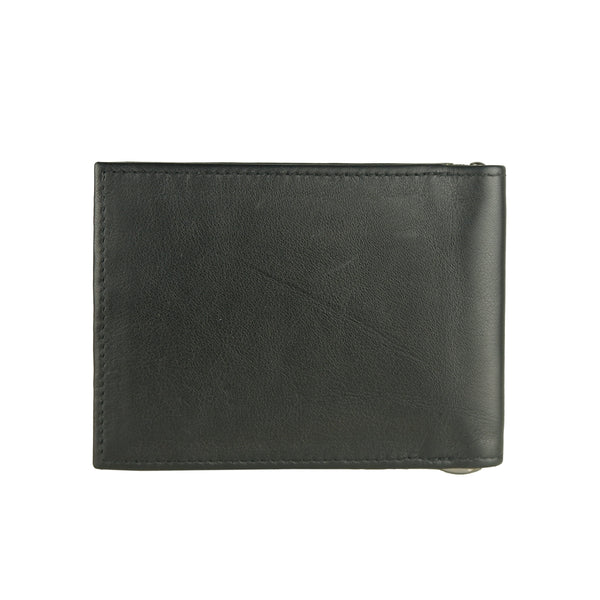 Black Calf Leather Class Wallet