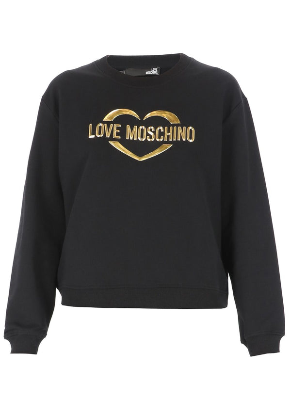 Black Cotton Sweater